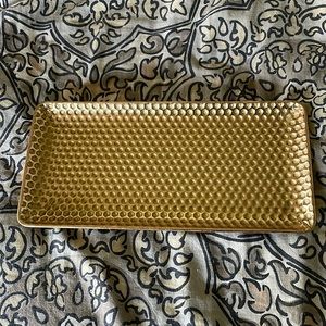 Gold Metal Tray